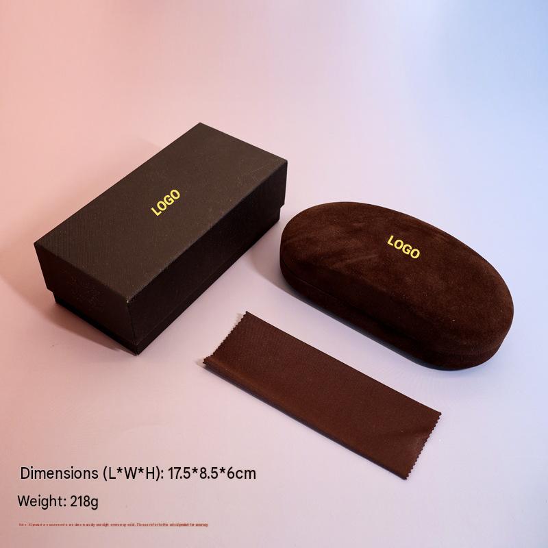 glasses case set (logo can be changed)