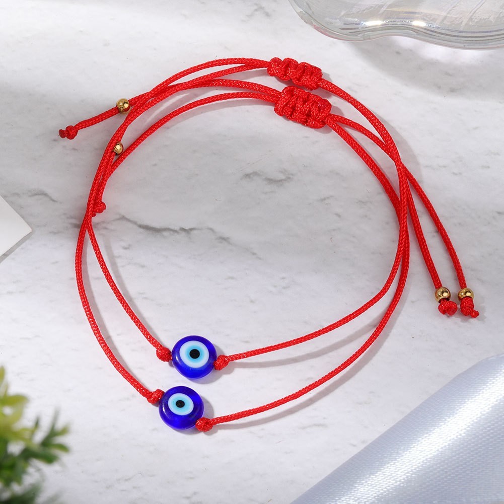 2:Red + blue beads