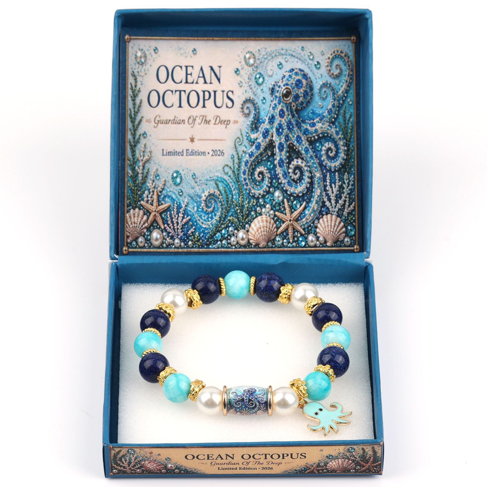 Octopus Crystal Bracelet No box