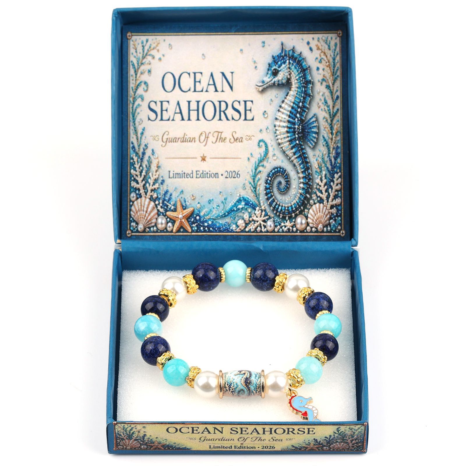 Seahorse Crystal Bracelet No box