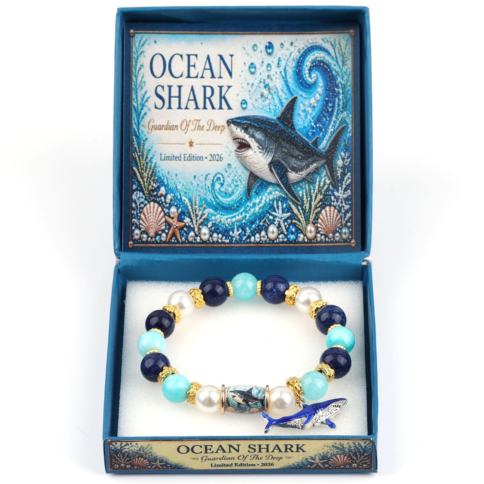 3:Shark Crystal Bracelet