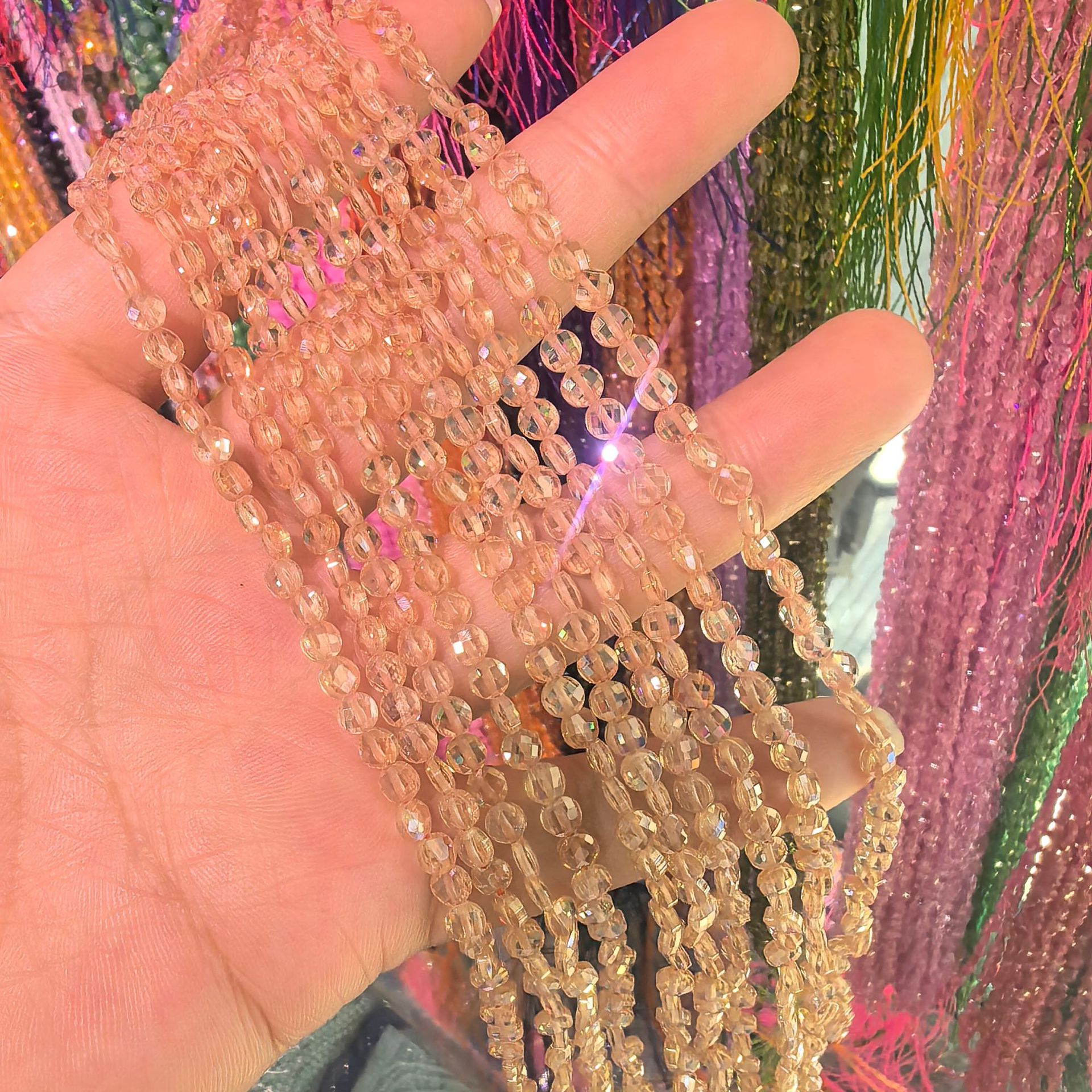 Apricot color 4MM