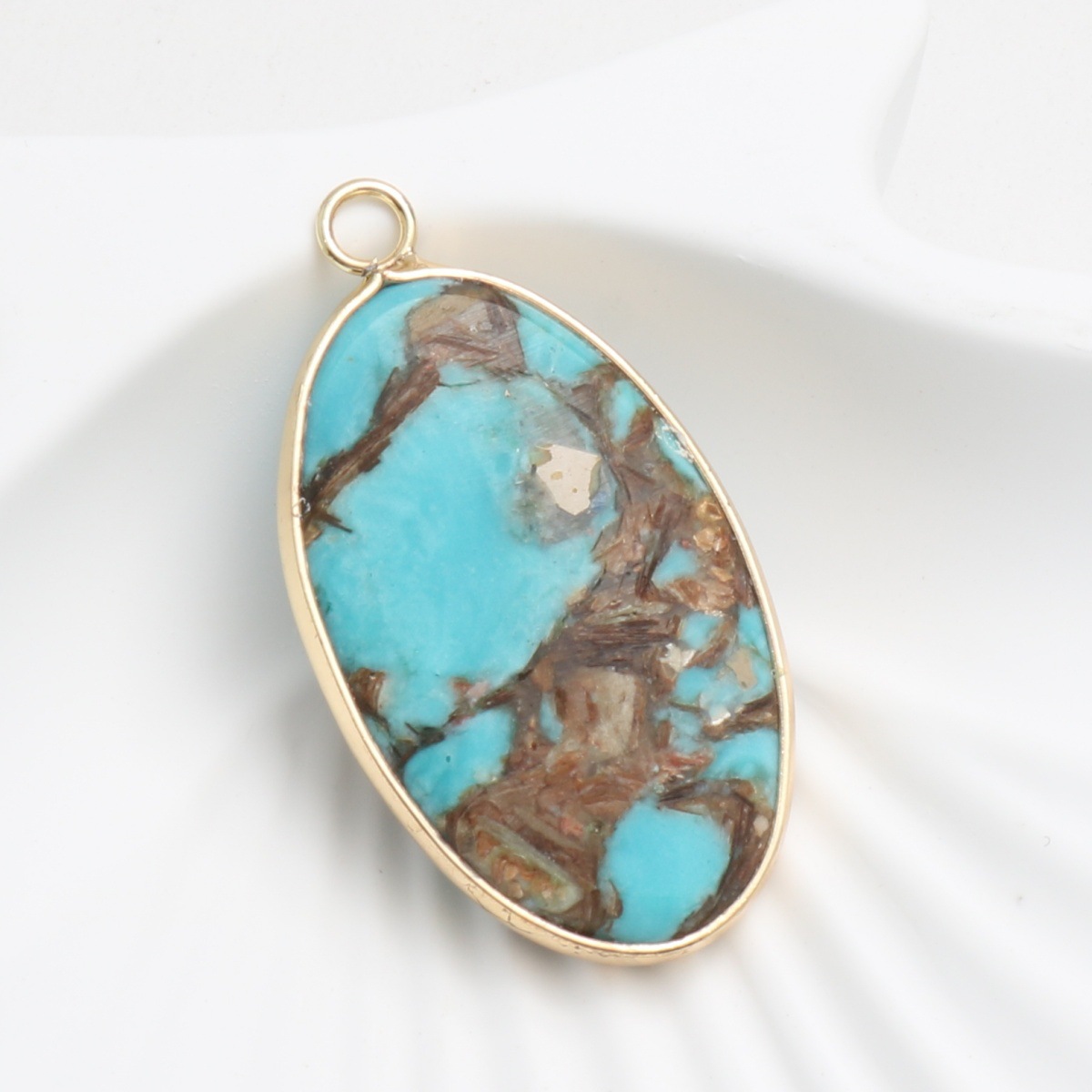 Sky blue-gray 30*23*6mm
