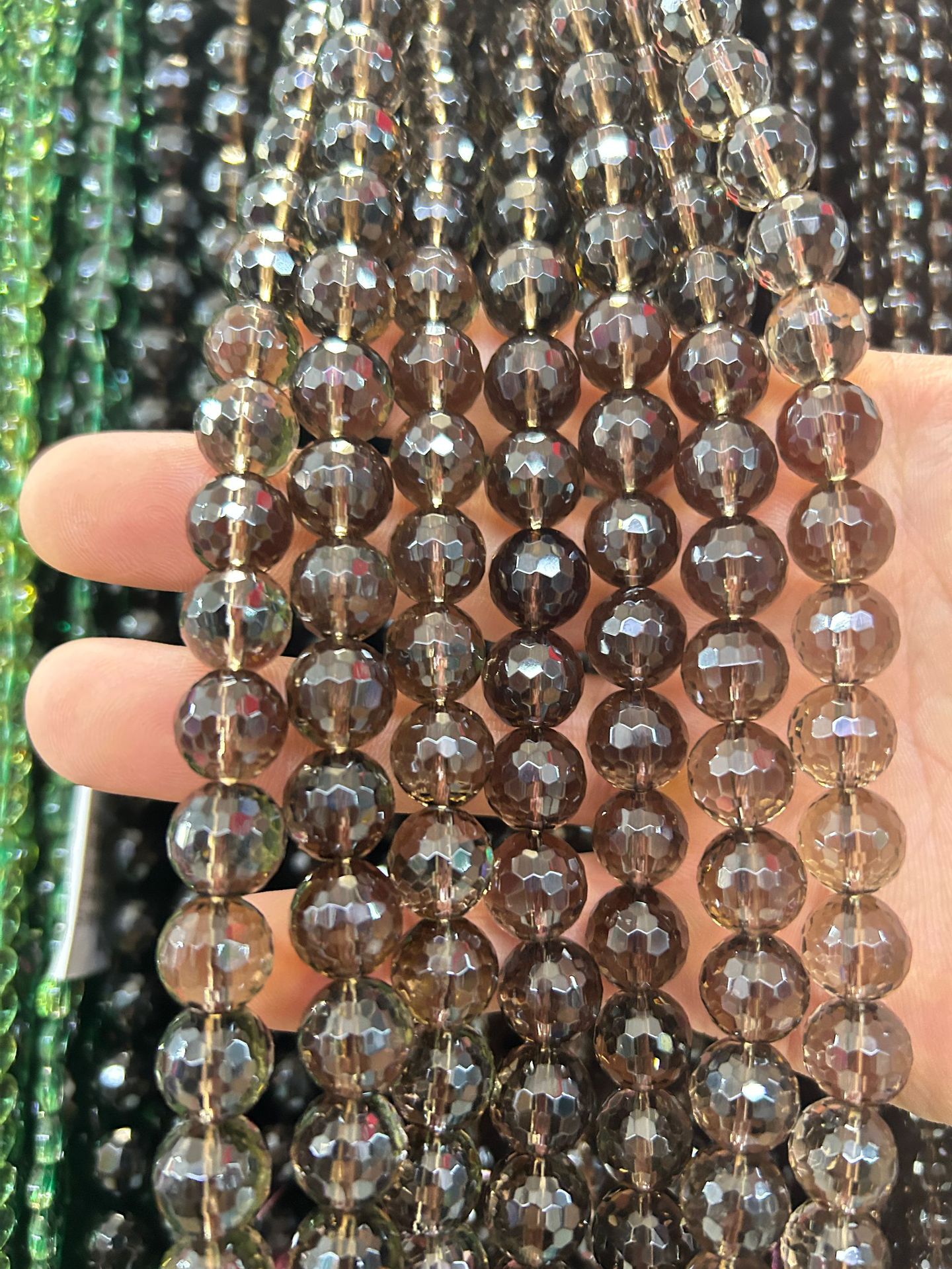 Smoky Quartz 6mm