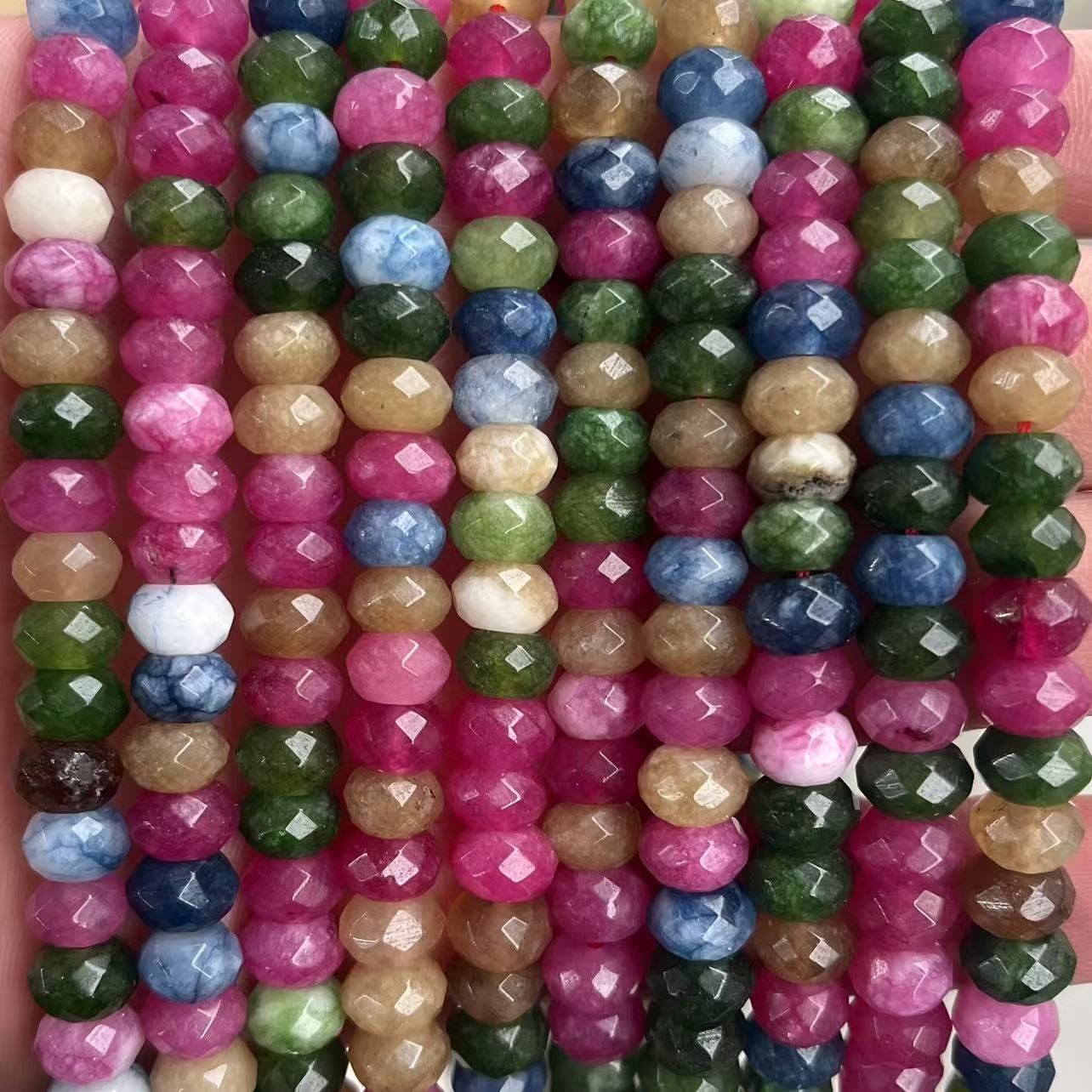 Colorful tourmaline 5x8mm