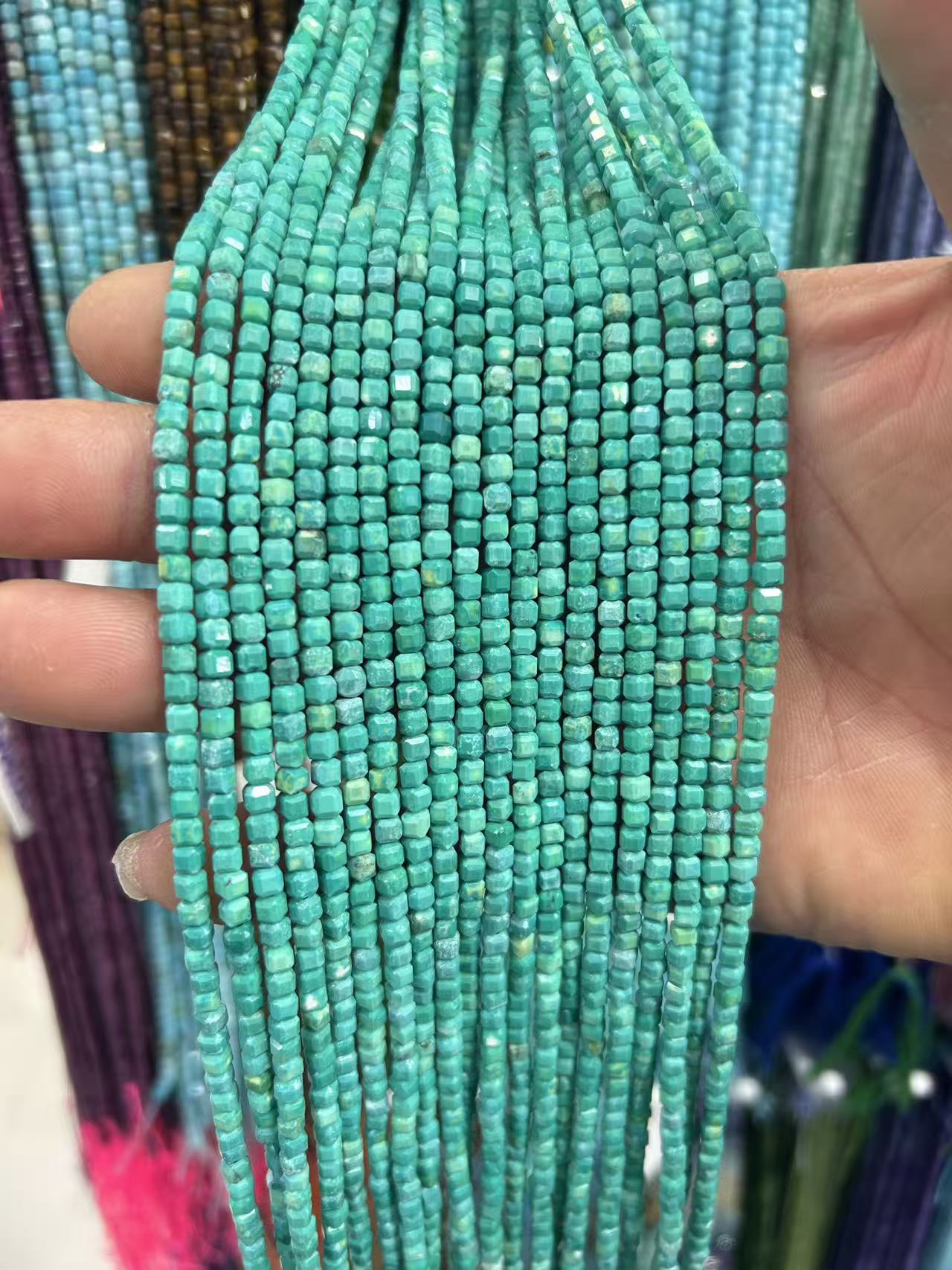 5:3.5*3.5mm lingmei mineral turquoise