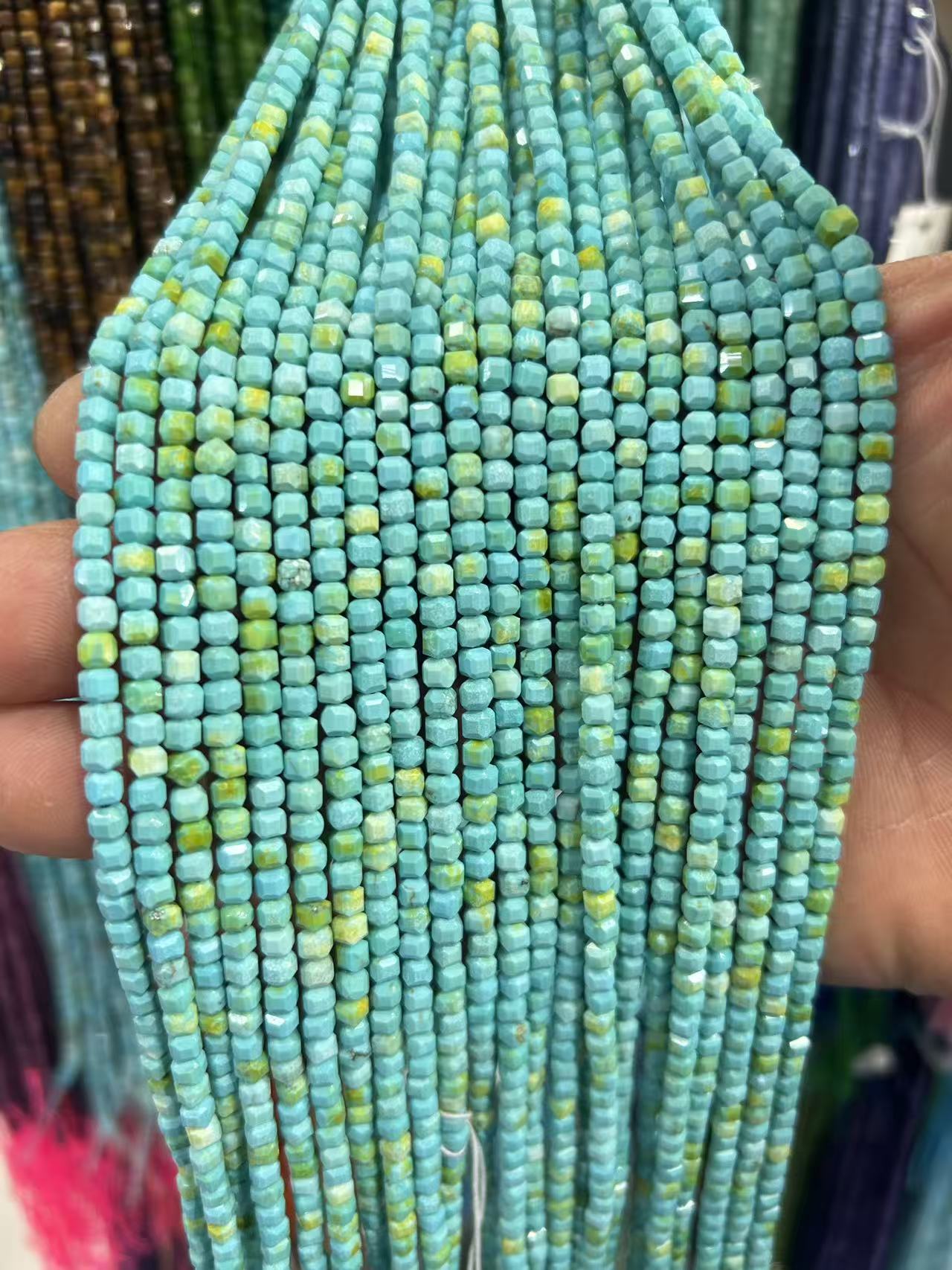 6:4*4mm pretty turquoise
