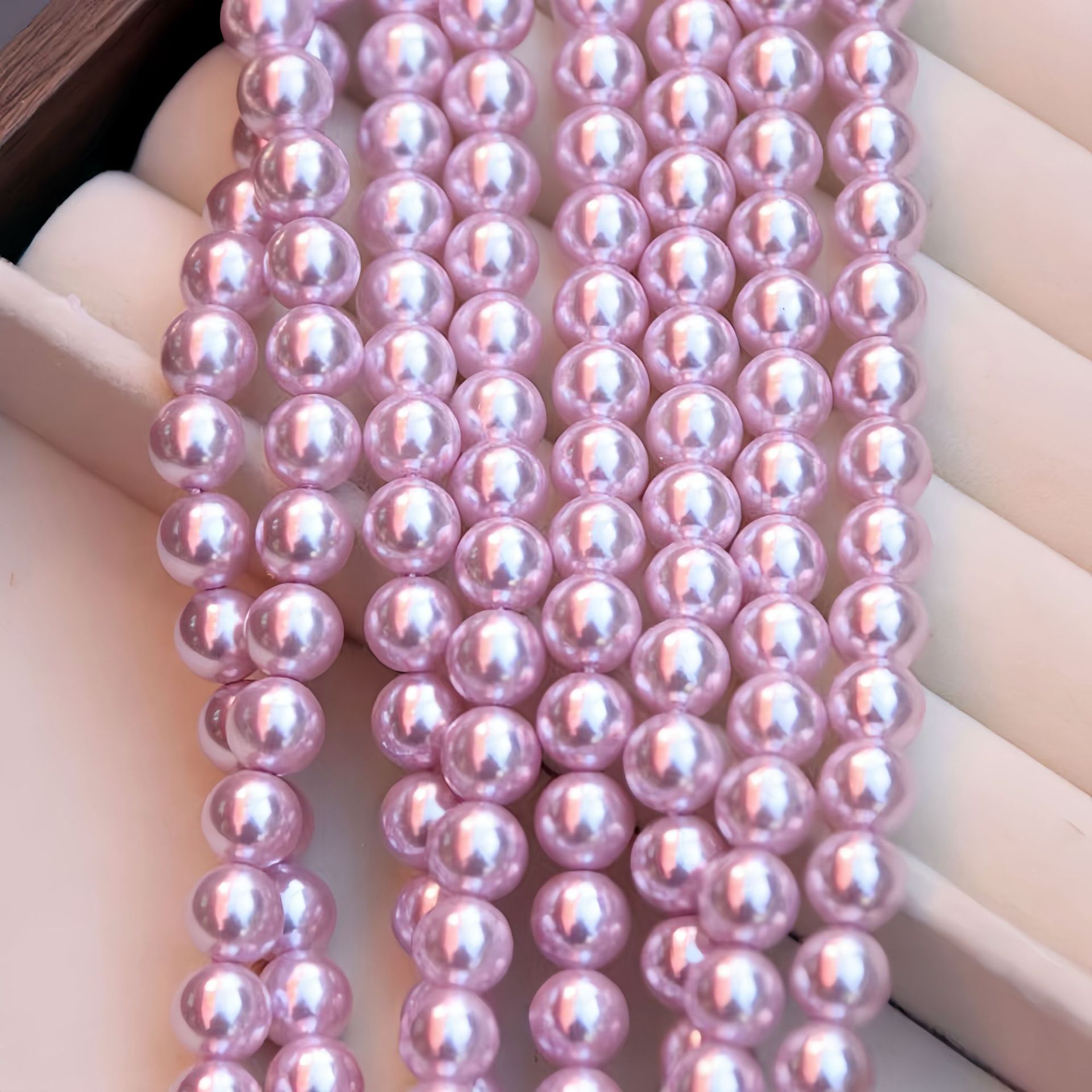 9:Shijia imitation shell beads violet