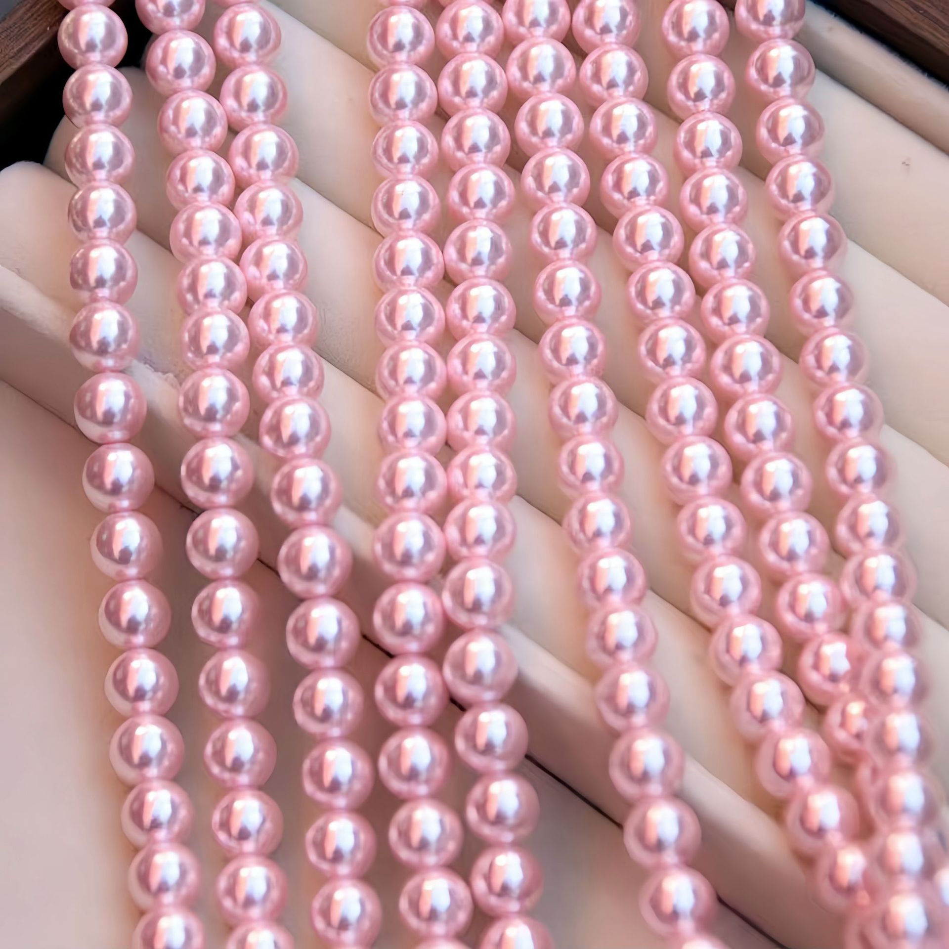 11:Shijia imitation shell beads pink