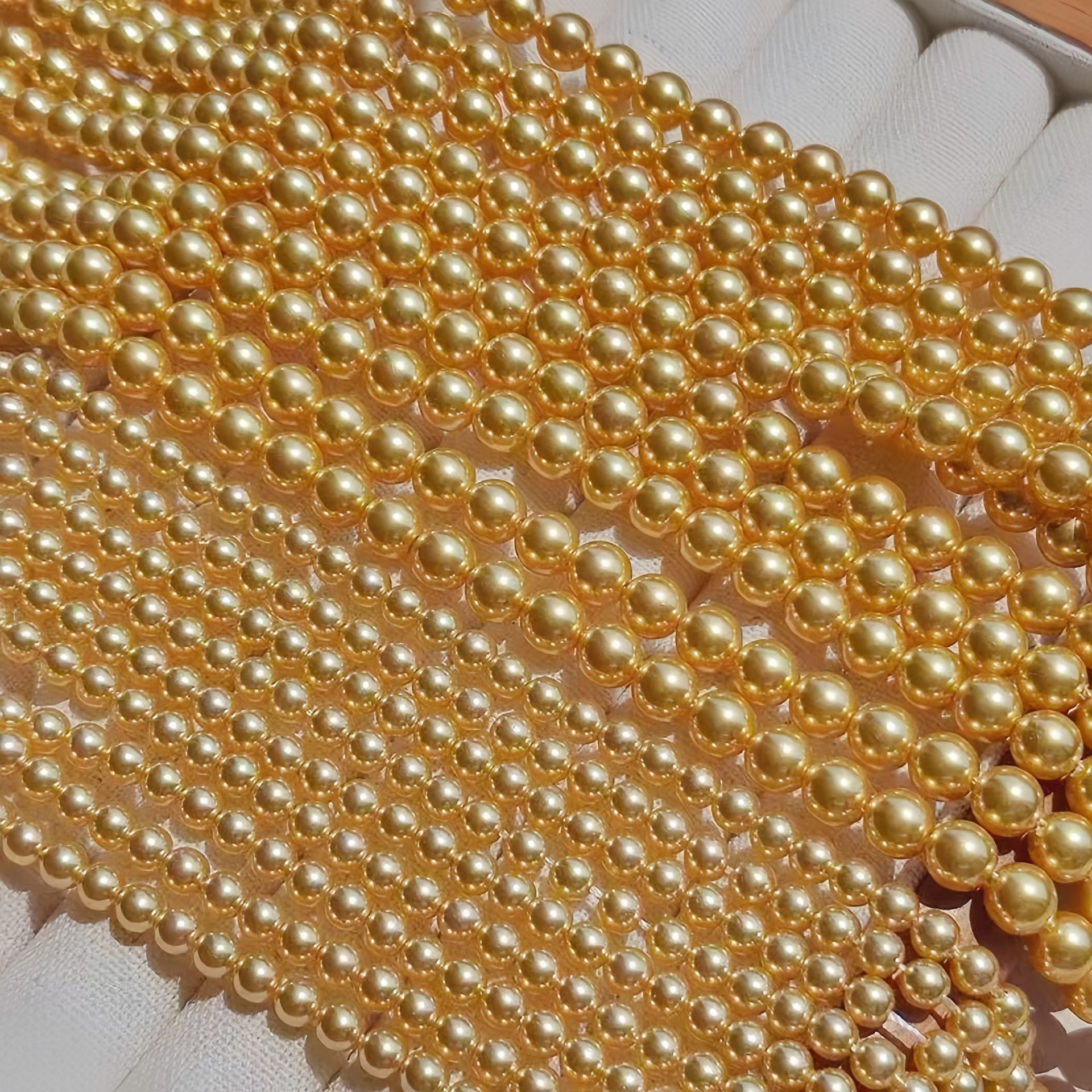 13:Shijia beads golden yellow