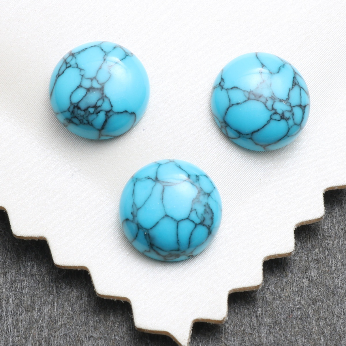 Blue Turquoise (Deep Veined) 16mm
