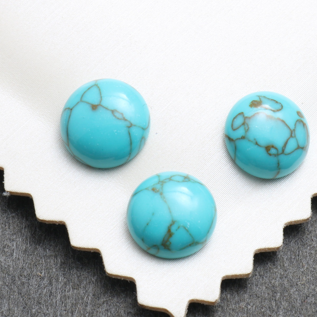 Blue Turquoise (light pattern) 14mm