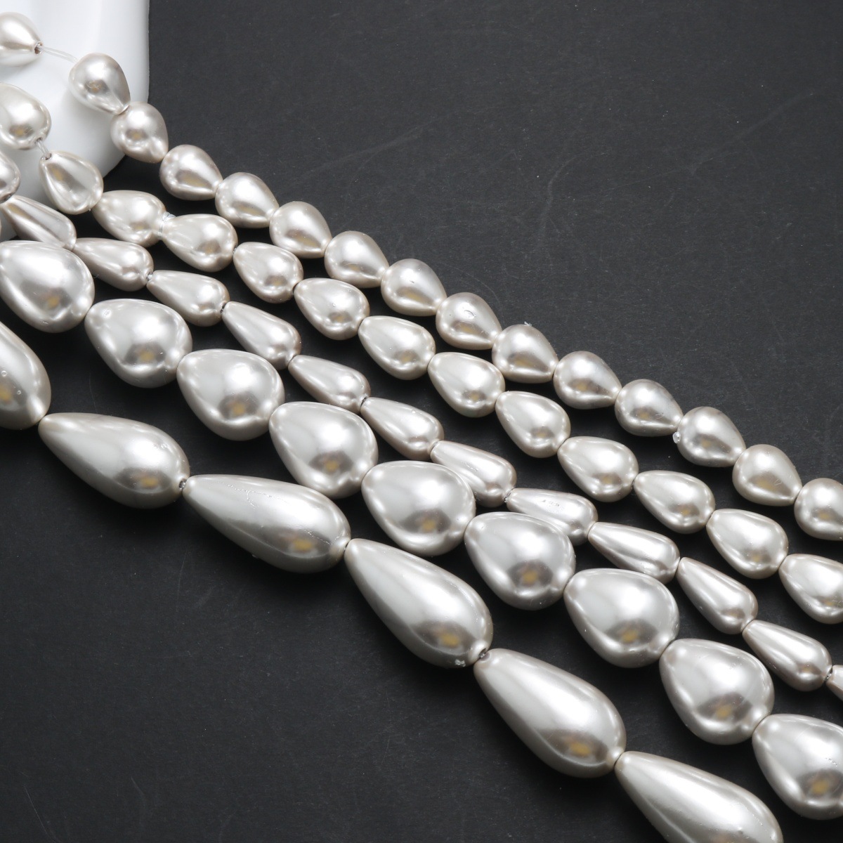 Silver 7*14mm/29pcs
