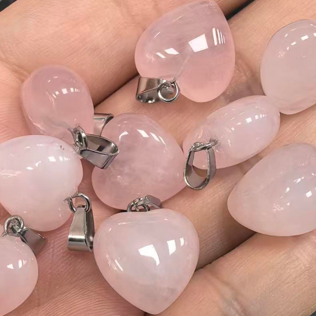 1:Rose Quartz (White K)