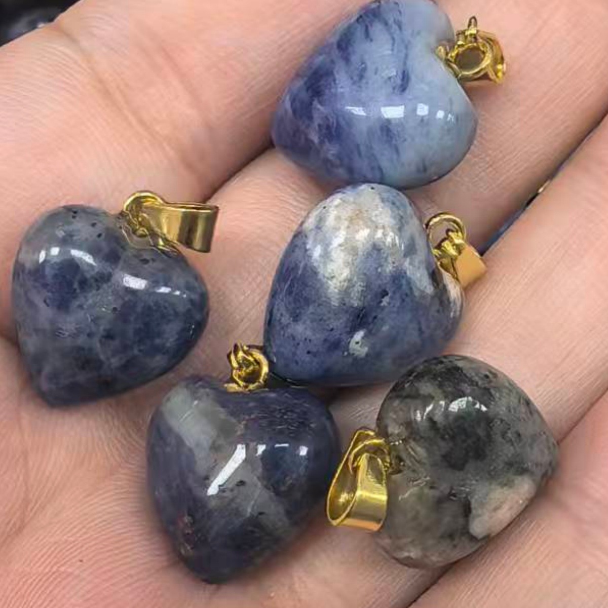 13:Blue pattern (gold)