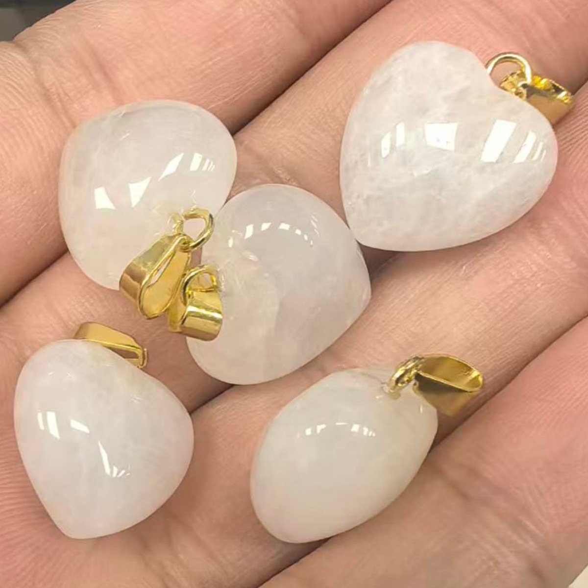 White crystal (gold) 15*15*9mm