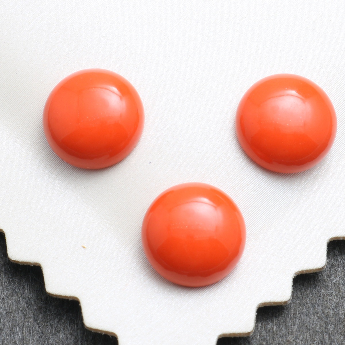 Orange coral 16mm