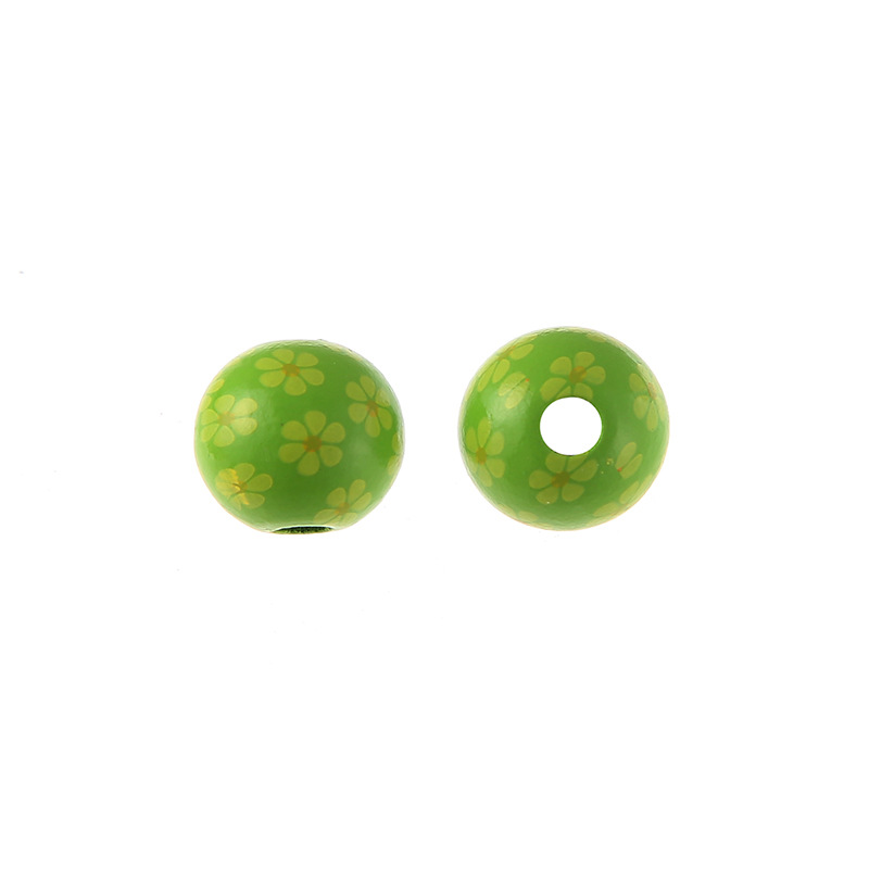 Green flowers 16mm