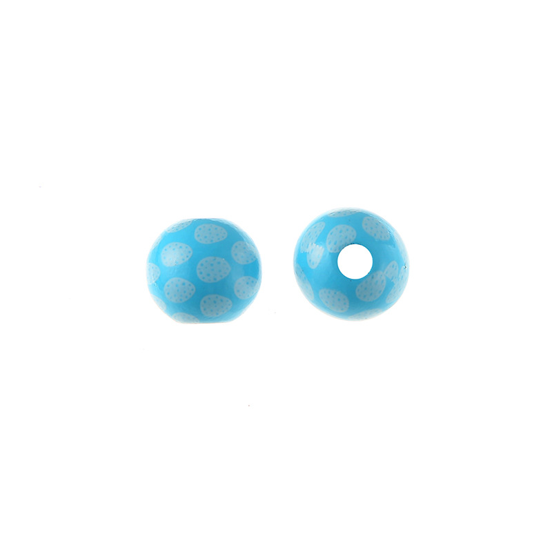 White eggs on sky blue background 16mm