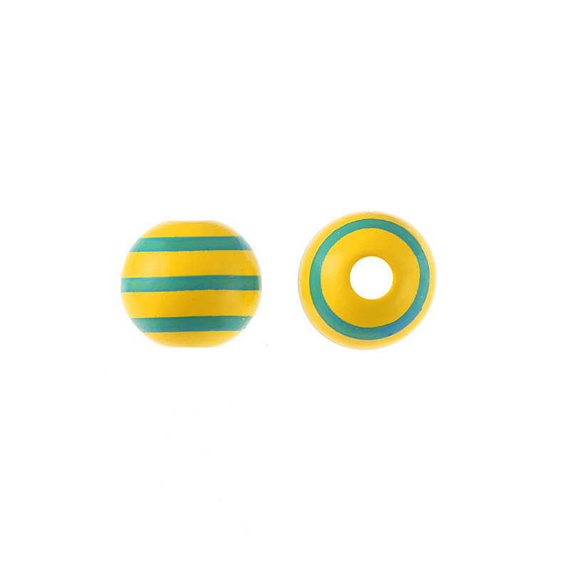 2:Green stripes on yellow background