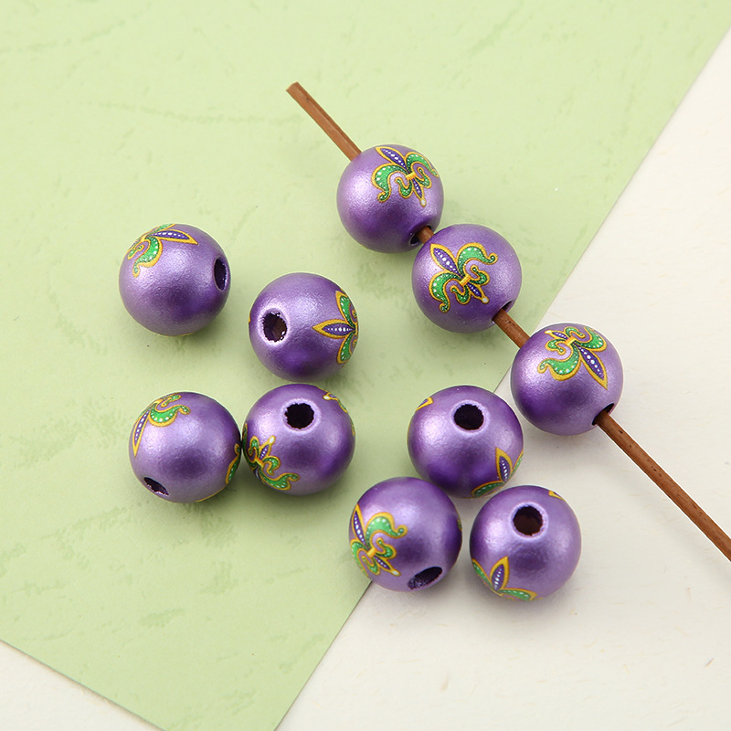 Purple Bead Totem 1.6cm