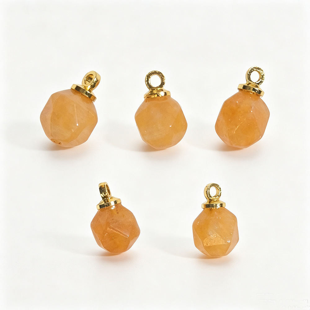 Orange chalcedony 8mm