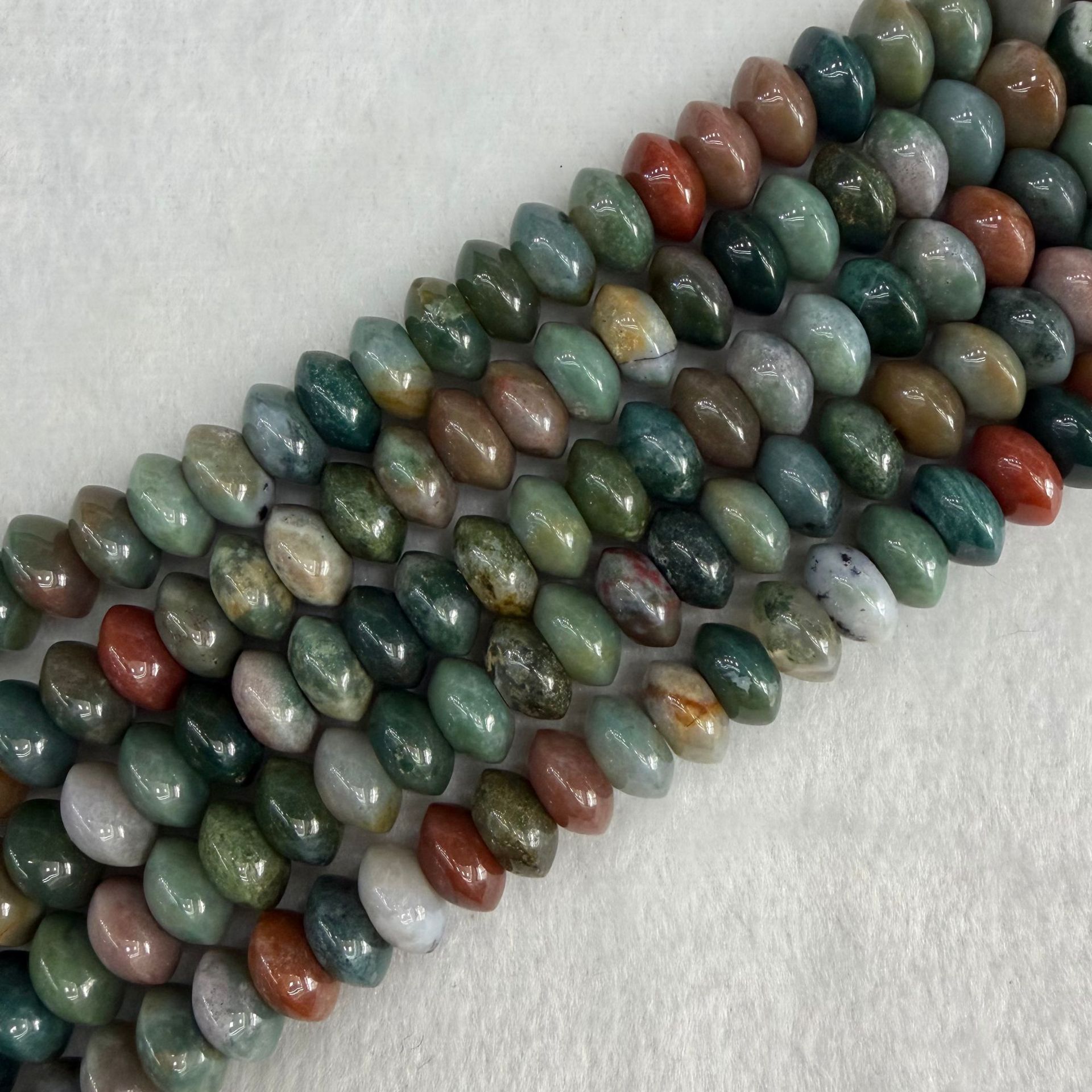 Indian agate 6x12mm