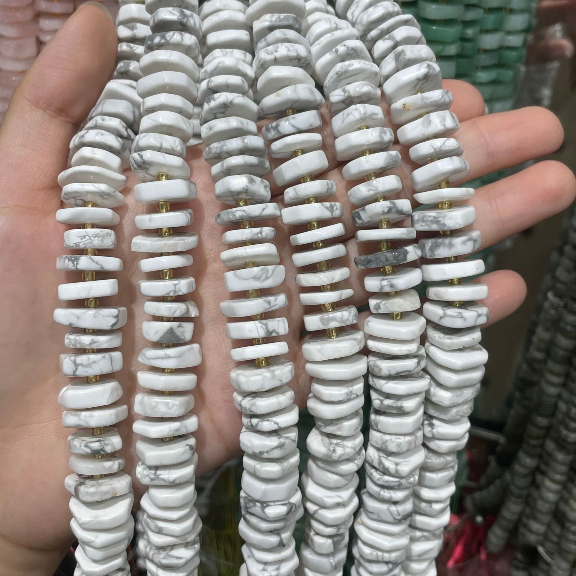 5:Natural white turquoise