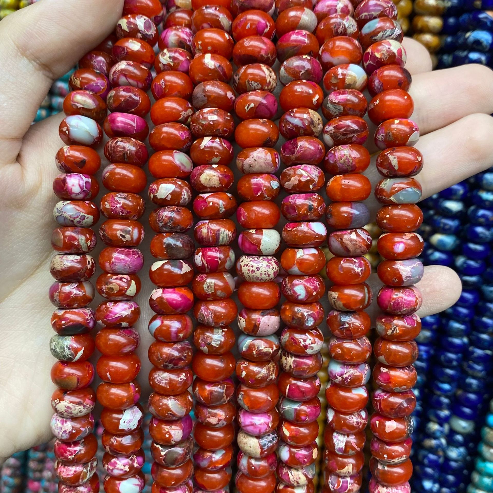 Bright red 6x10mm