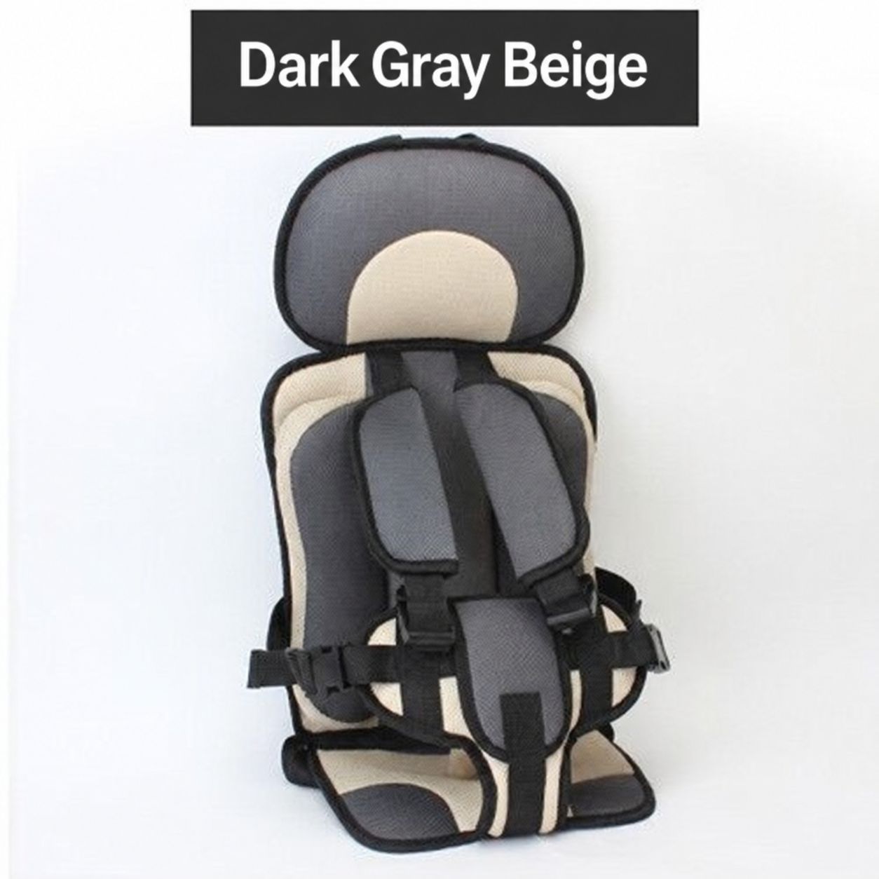 Simple baby chair small dark gray beige