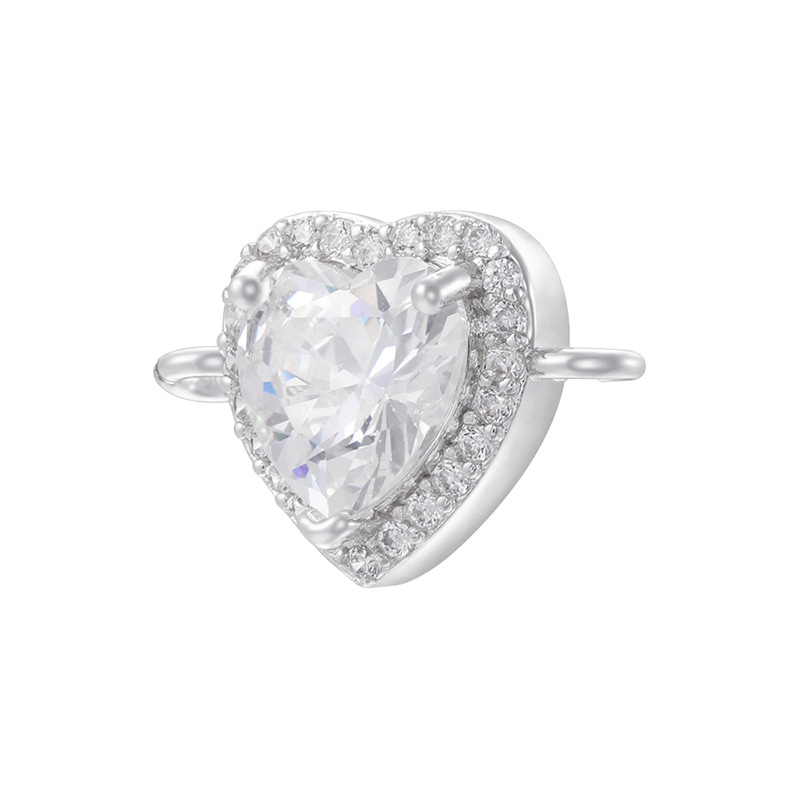 12:White gold with white diamonds
