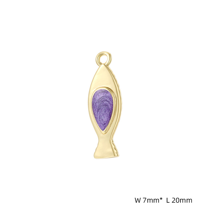 VD2410 Purple Small Tropical Fish