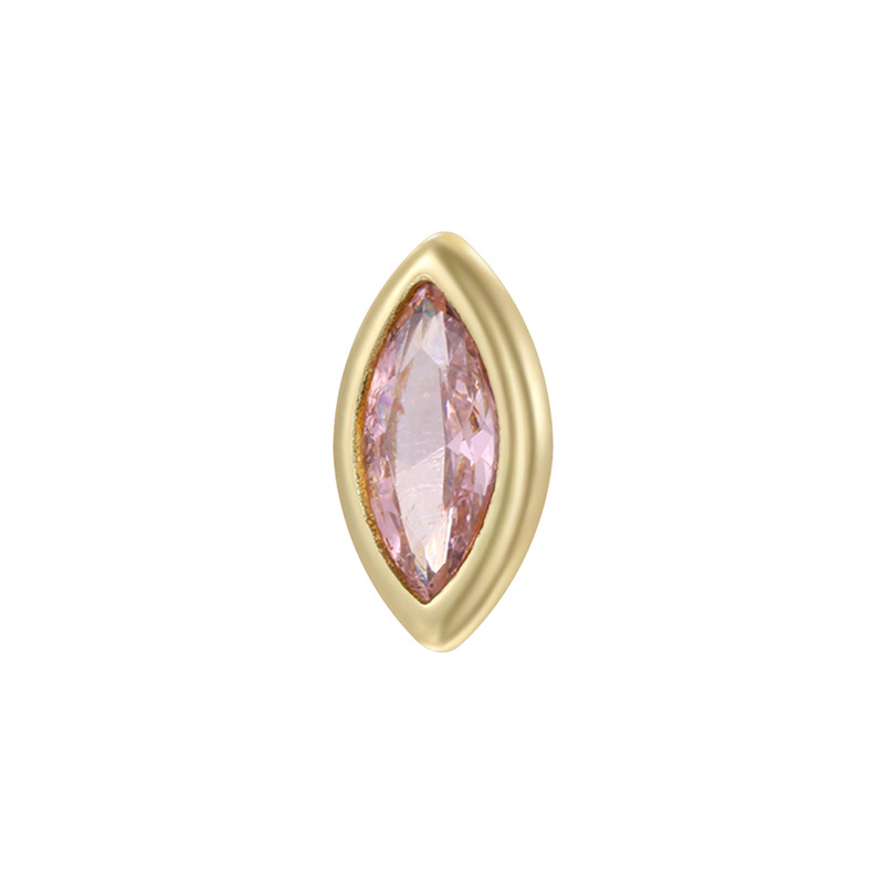 Golden pink diamond