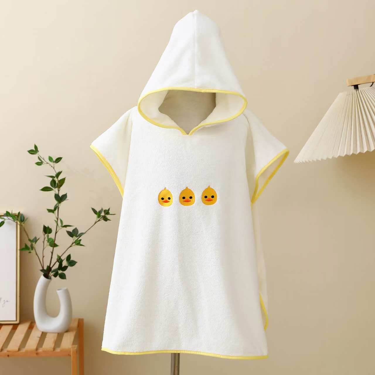 White Yellow Duck Cape