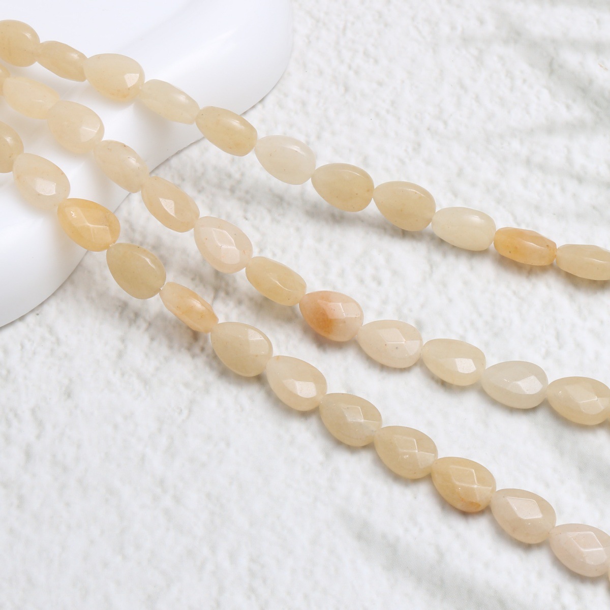 light Jade Yellow 8*11*5mm/16pcs