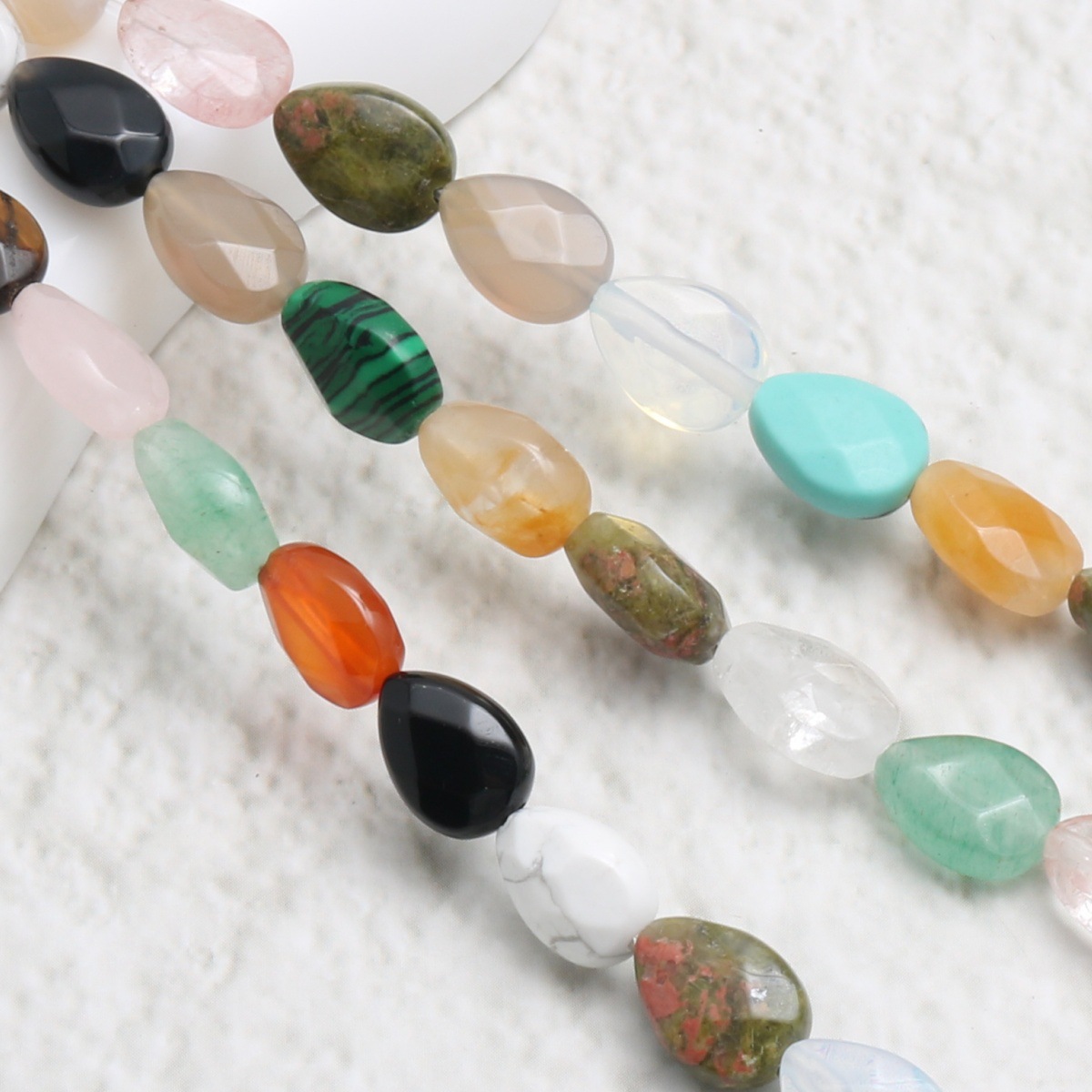 mixed colors 8*11*5mm/16pcs