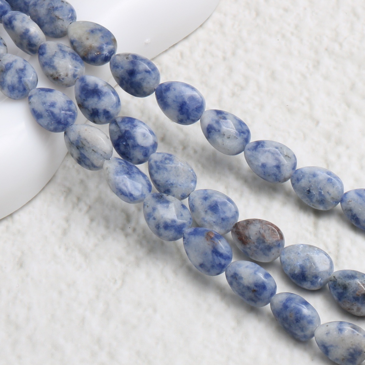 blue sport stone 8*11*5mm/16pcs