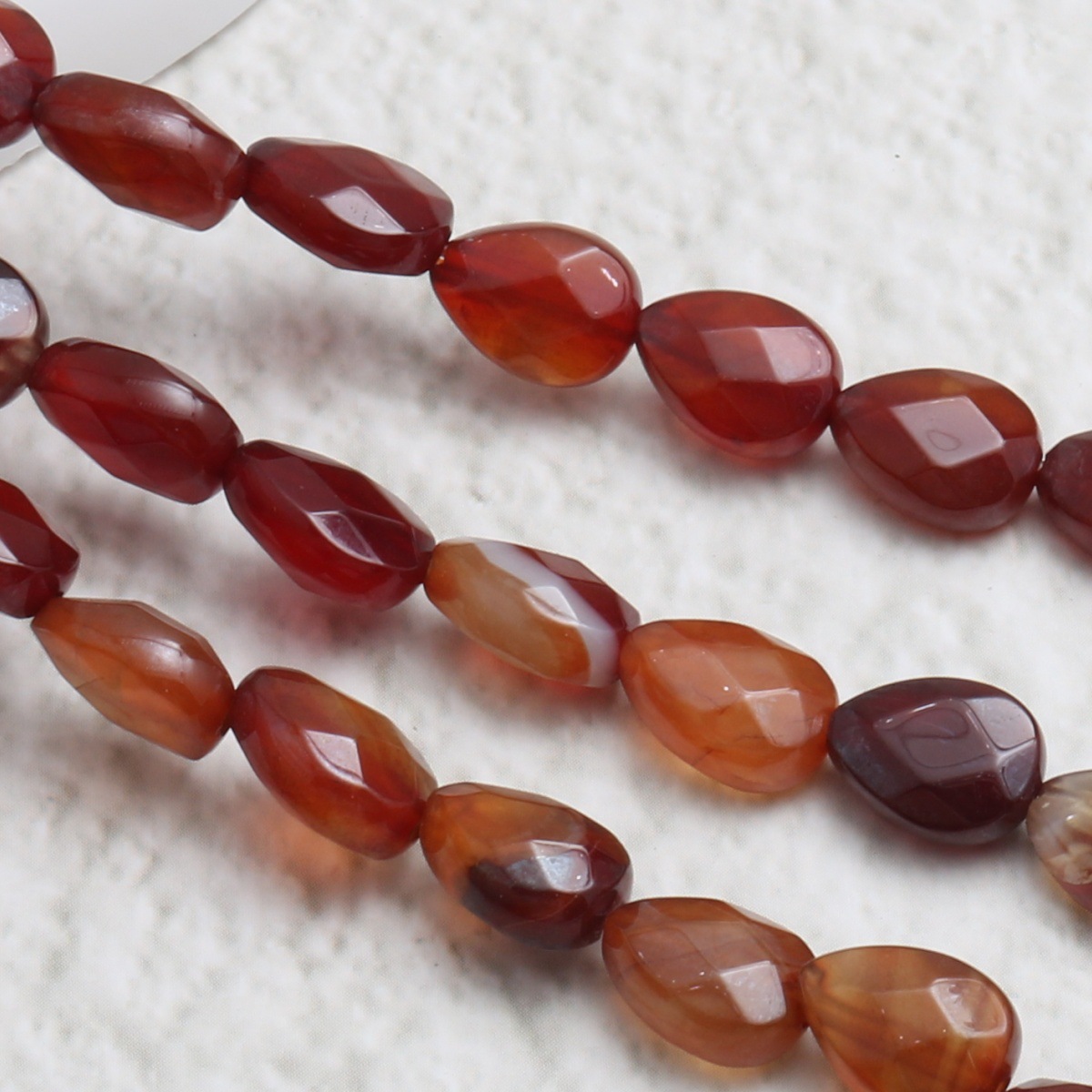 Red Agate 8*11*5mm/16pcs