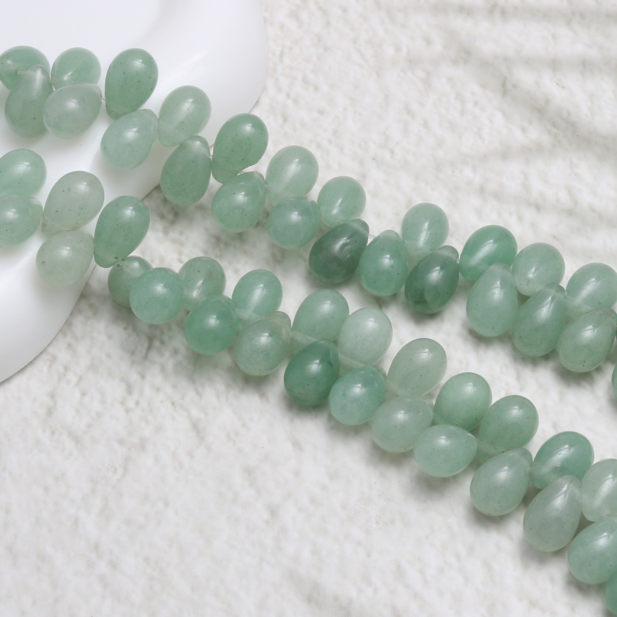 Green Aventurine 8*12mm/38pcs