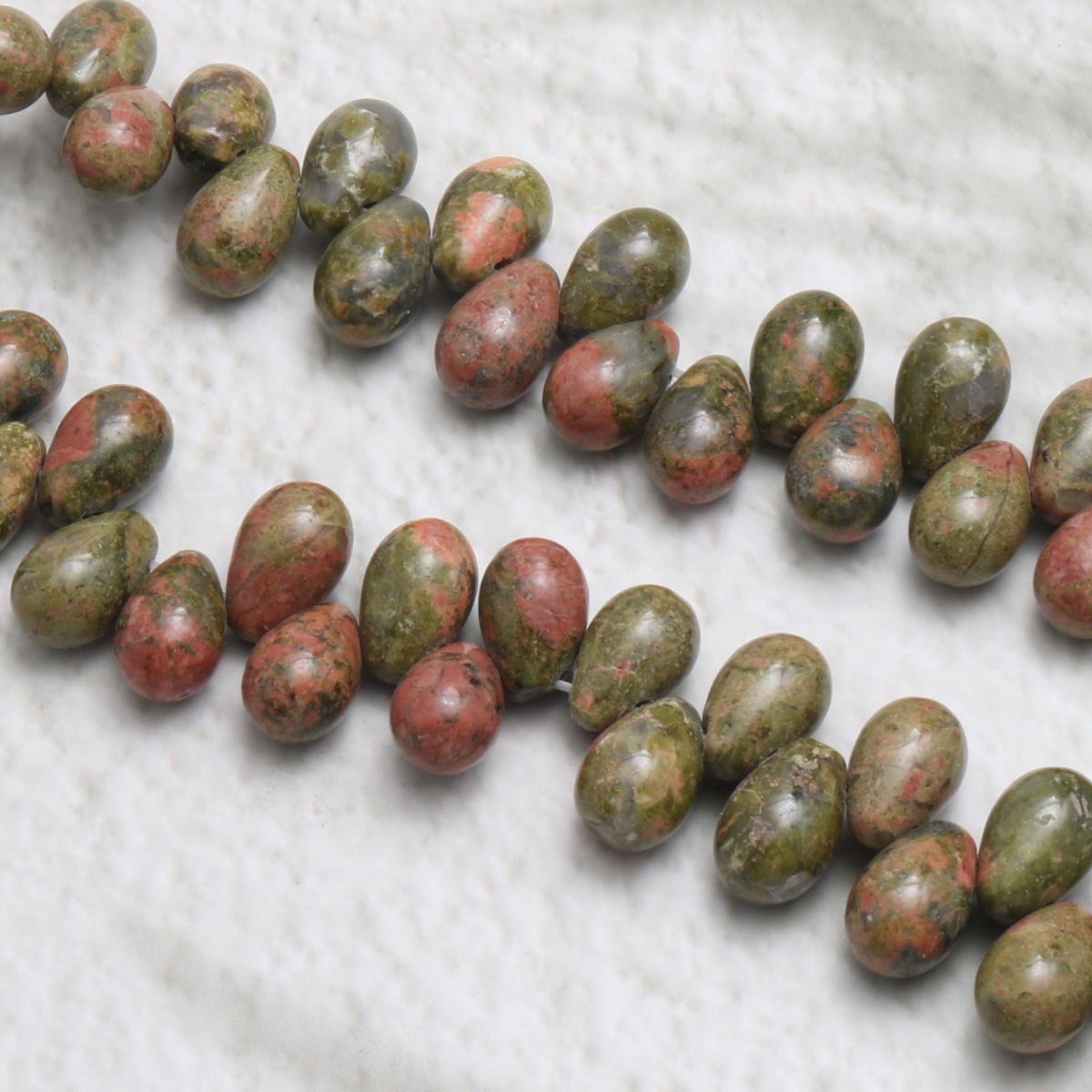 Unakite 8*12mm/38pcs