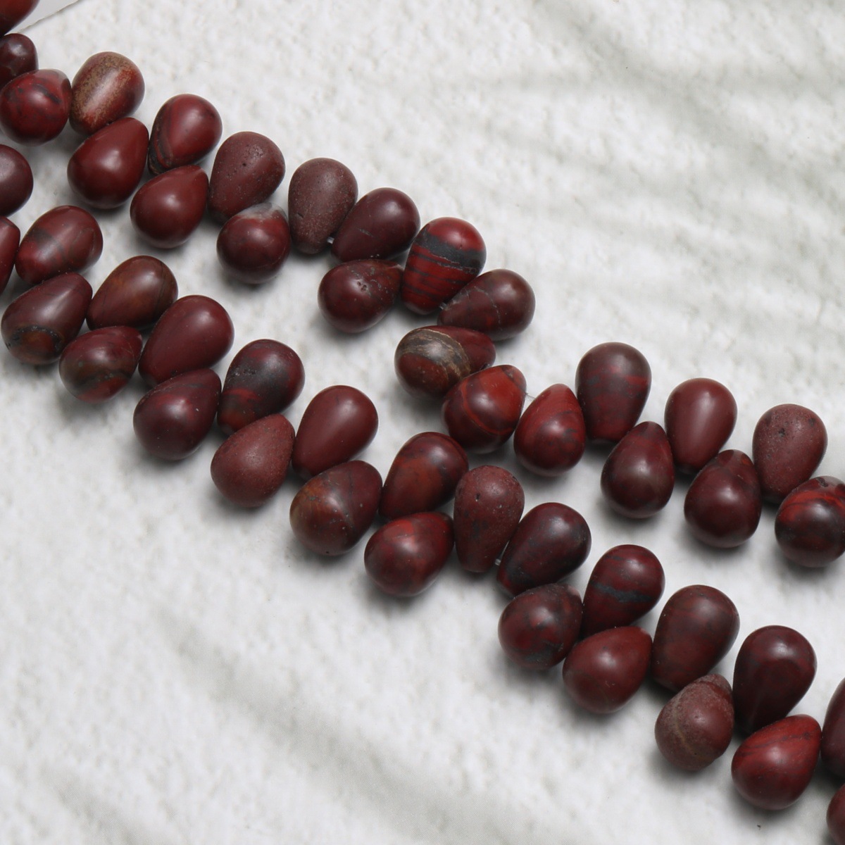 red jasper 8*12mm/38pcs