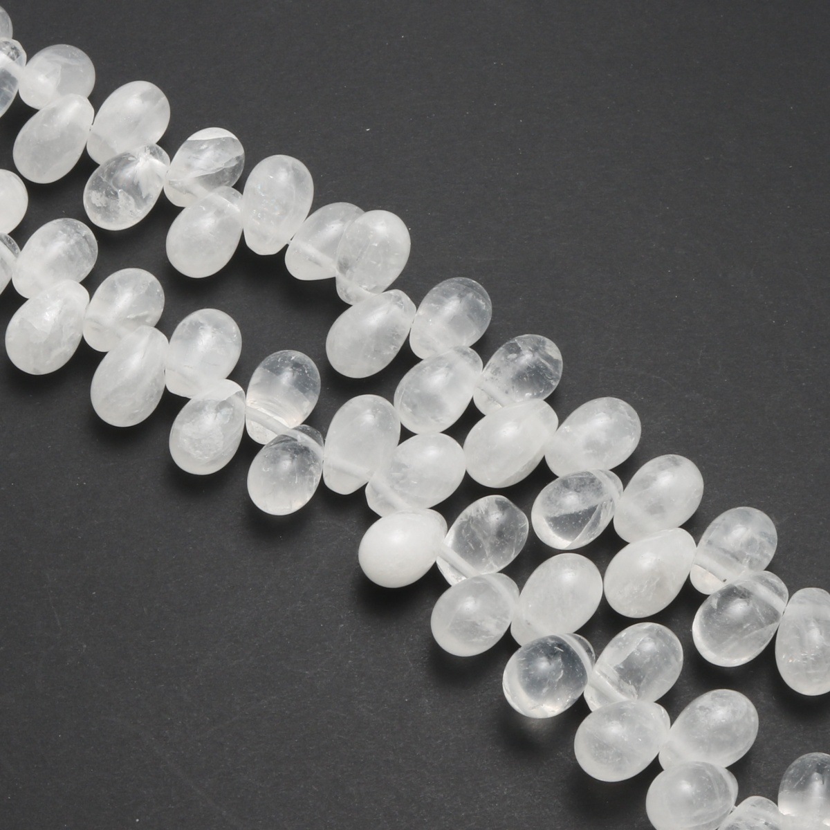 Clear Quartz 8*12mm/38pcs