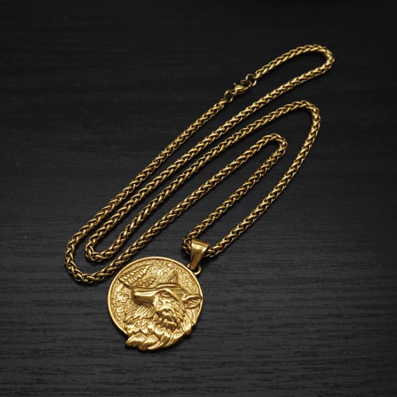 6:Gold with 3mm 60cm keel chain