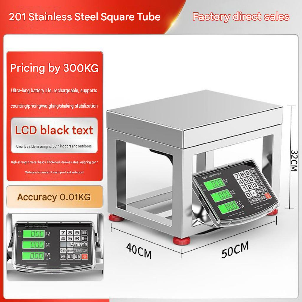 English 300kg [Standard Buttons] Black Text