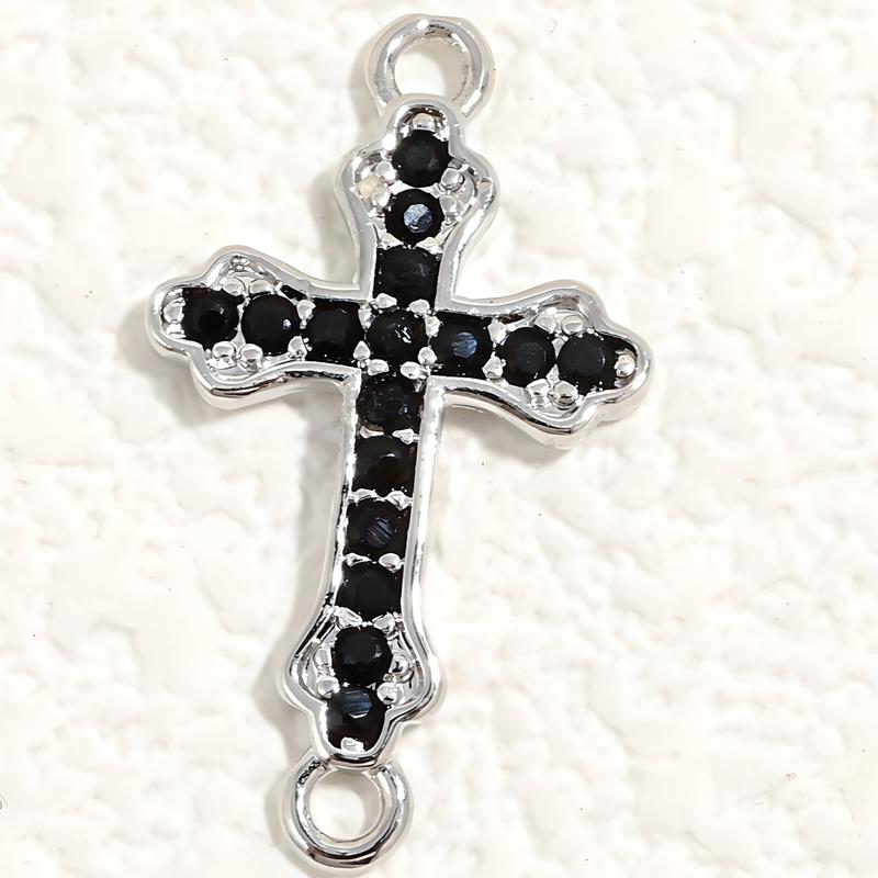 White gold black diamond