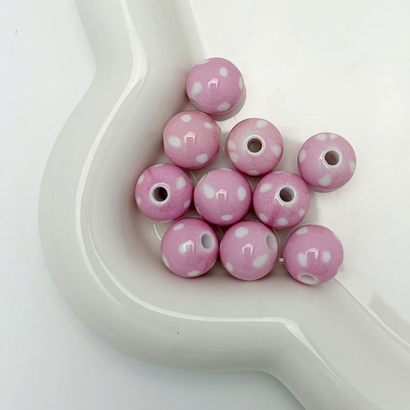 Pink 12mm/ hole 3mm