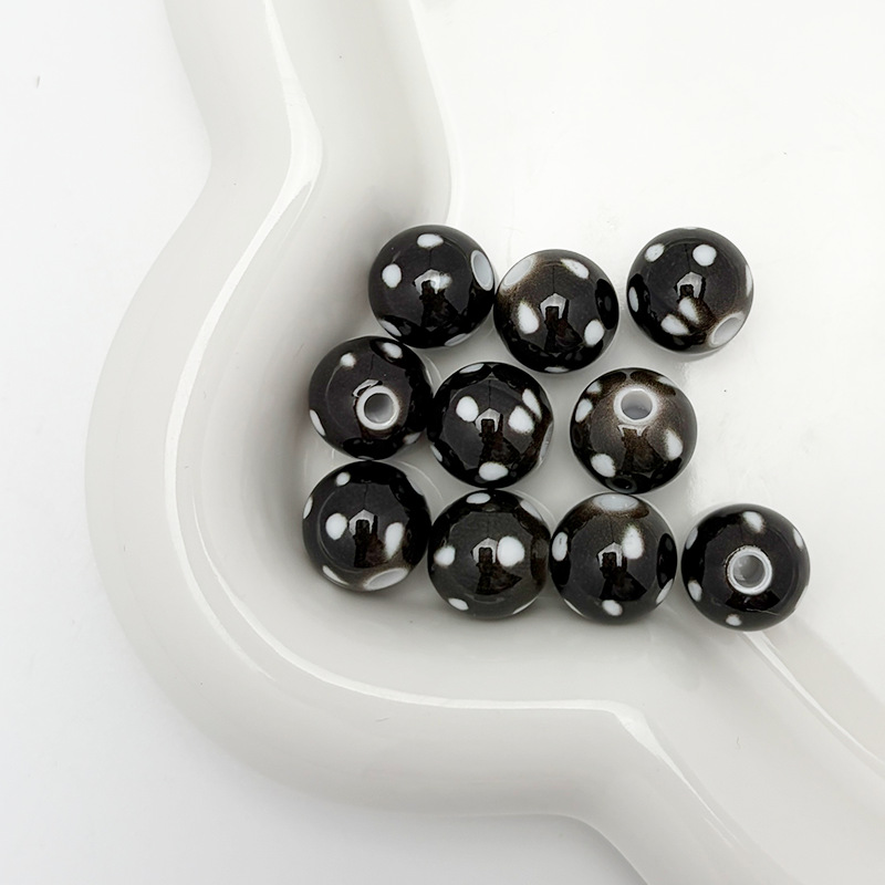 Black 12mm/ hole 3mm