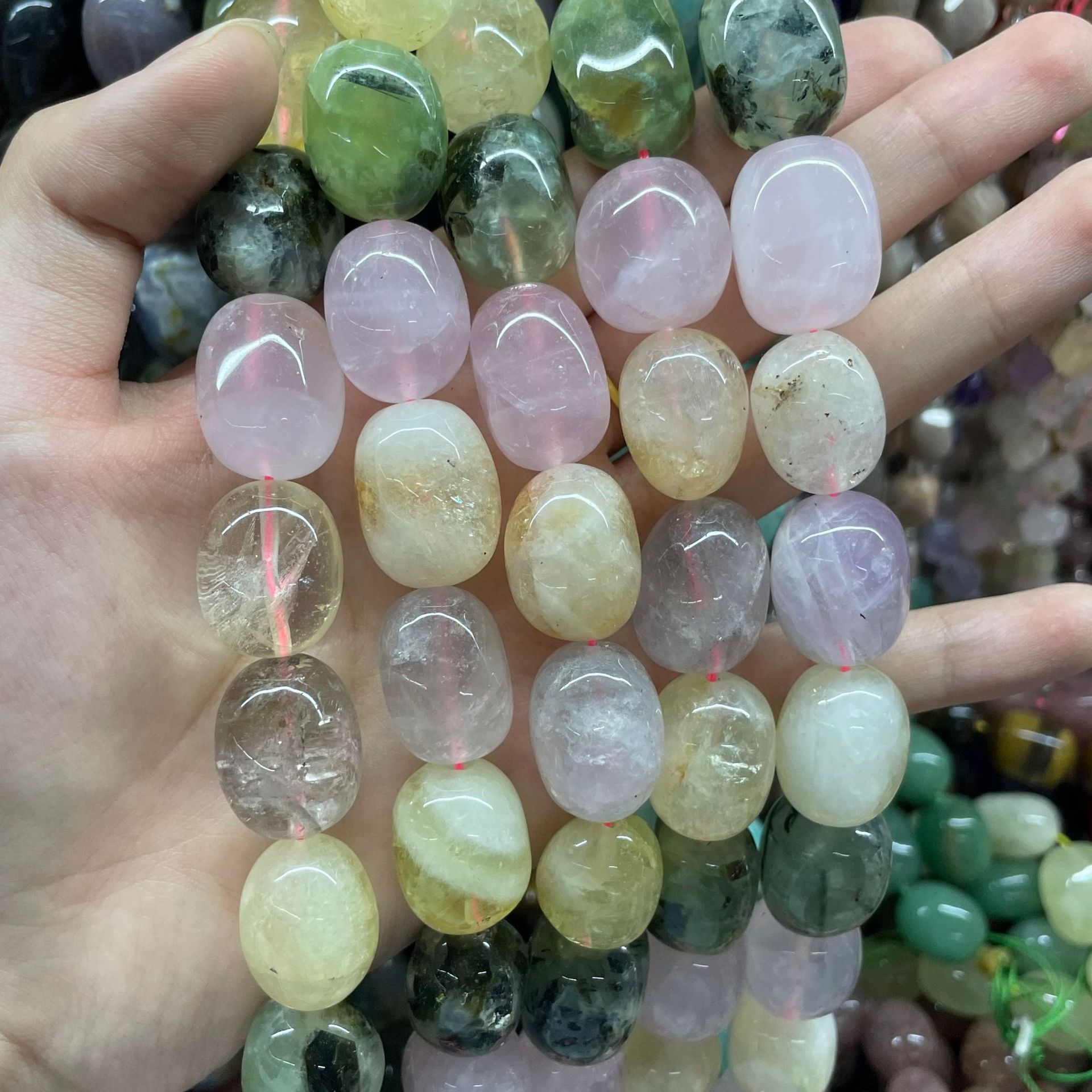 Mixed Color Crystal 15*20mm