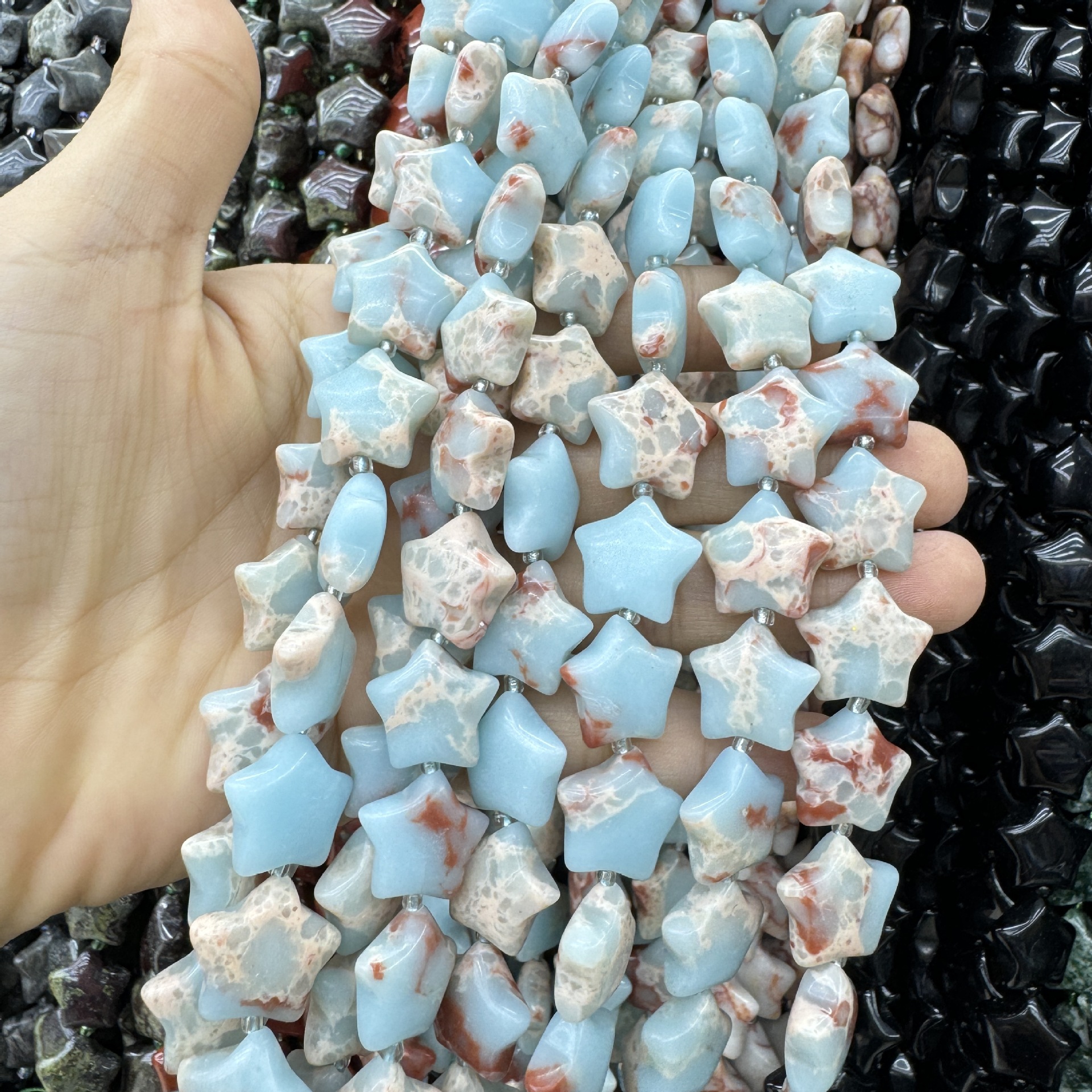 10:Shoushan stone (about 25 pieces)