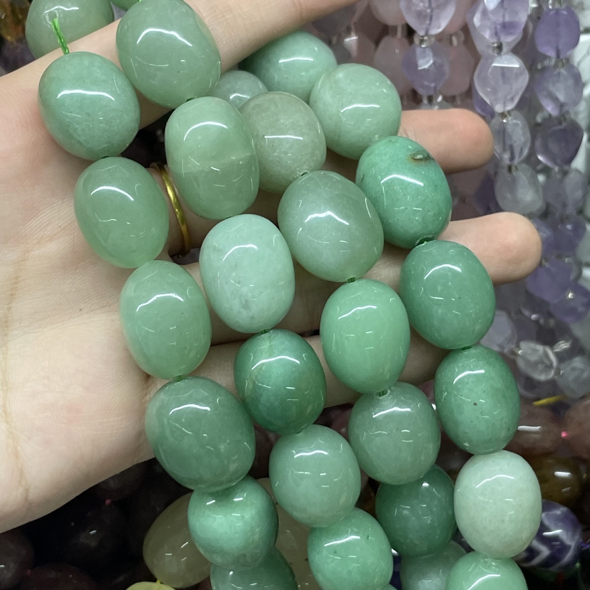 Natural Green Aventurine 15*20mm